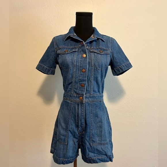 Madewell Pants - Madewell Women’s Jean Denim Romper S
